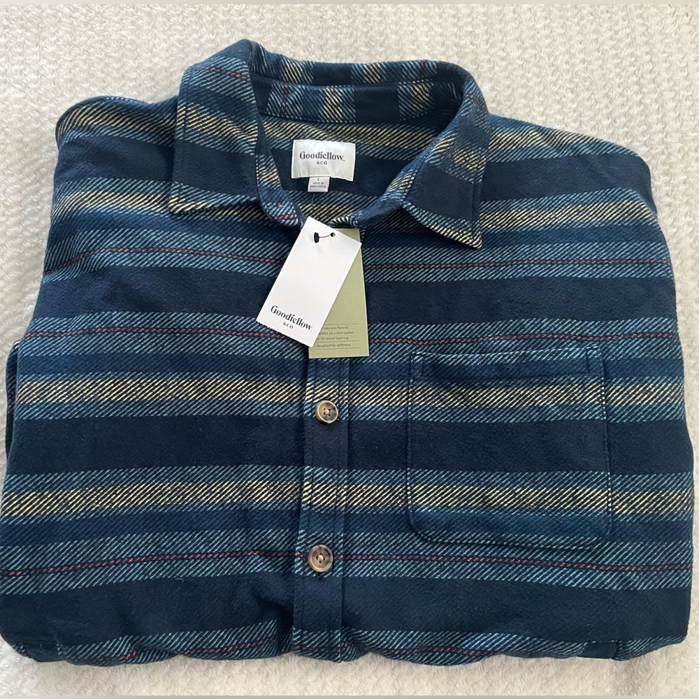 Goodfellow & Co Heavyweight Standard Fit Flannel